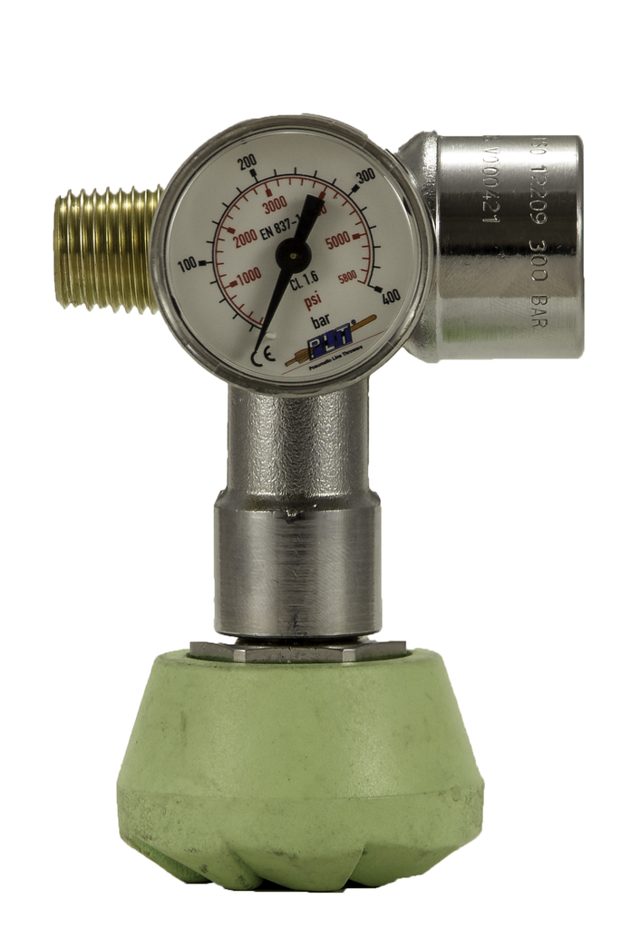 Closing Valve with Manometer